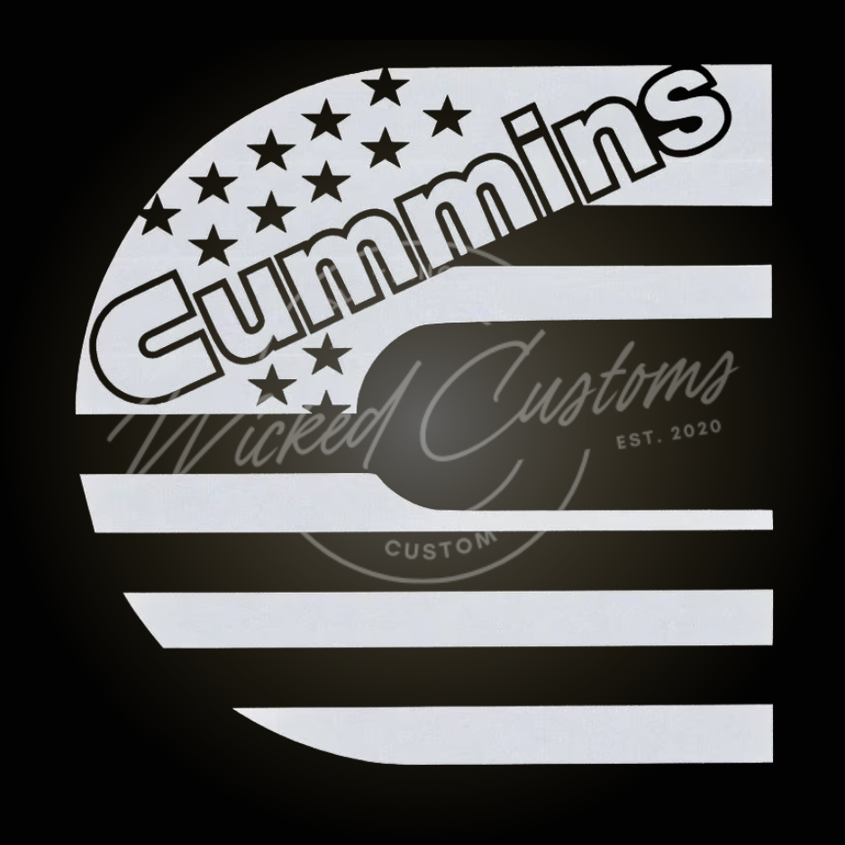 Cummins C decal