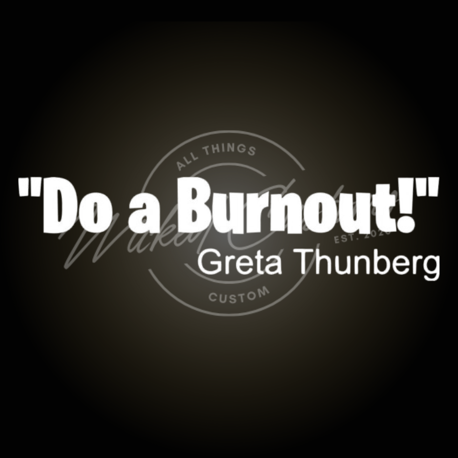 do a burnout decal