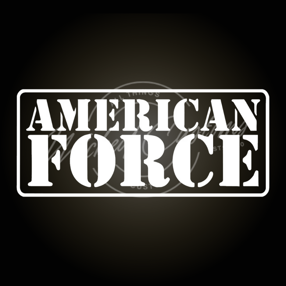 American force decal