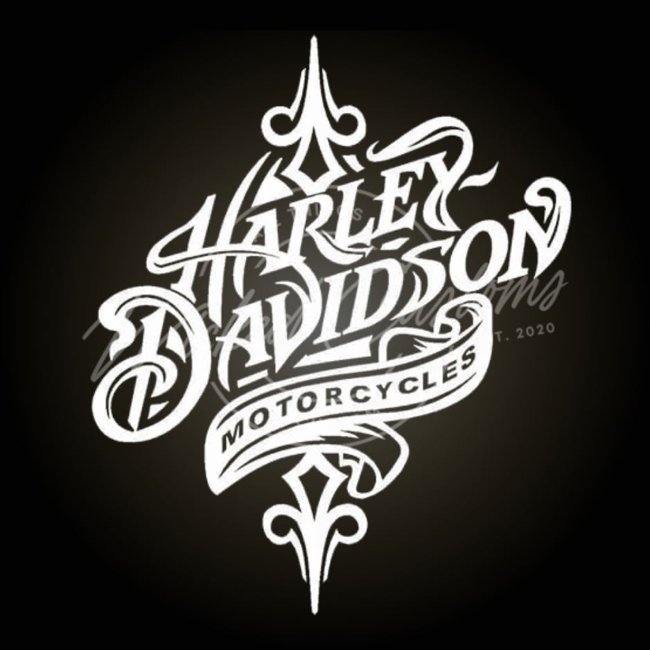 Harley pin stripe decal