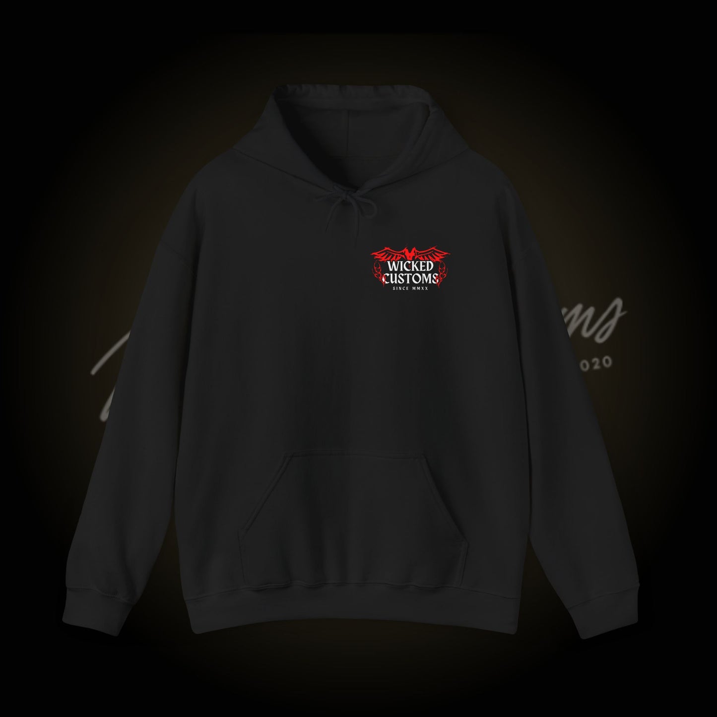 Wicked Customs Wings Hooded Sweatshirt