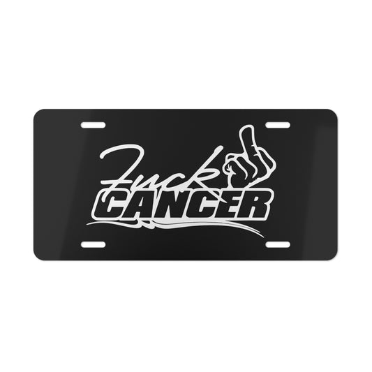 Fuck Cancer Vanity Plate