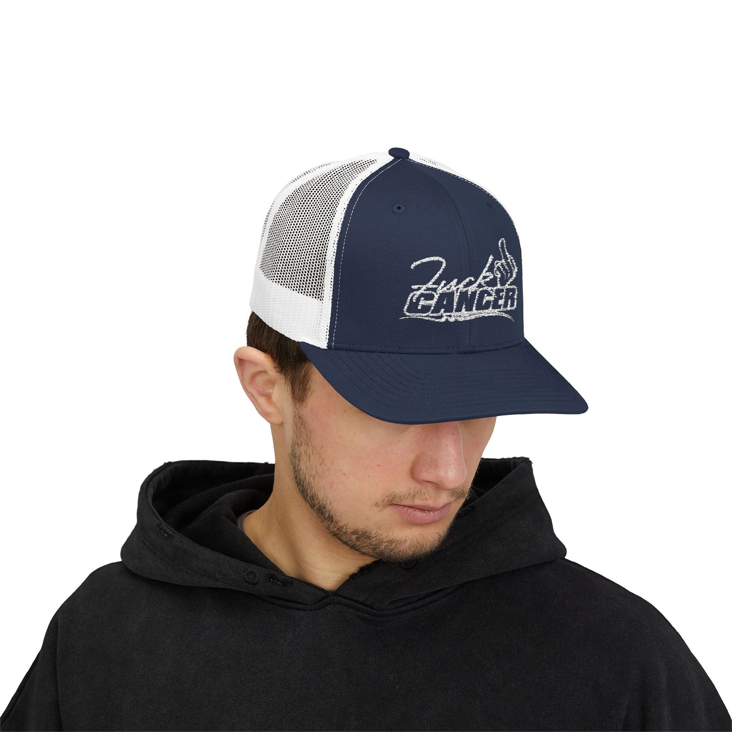 Fuck Cancer Snapback Trucker Cap