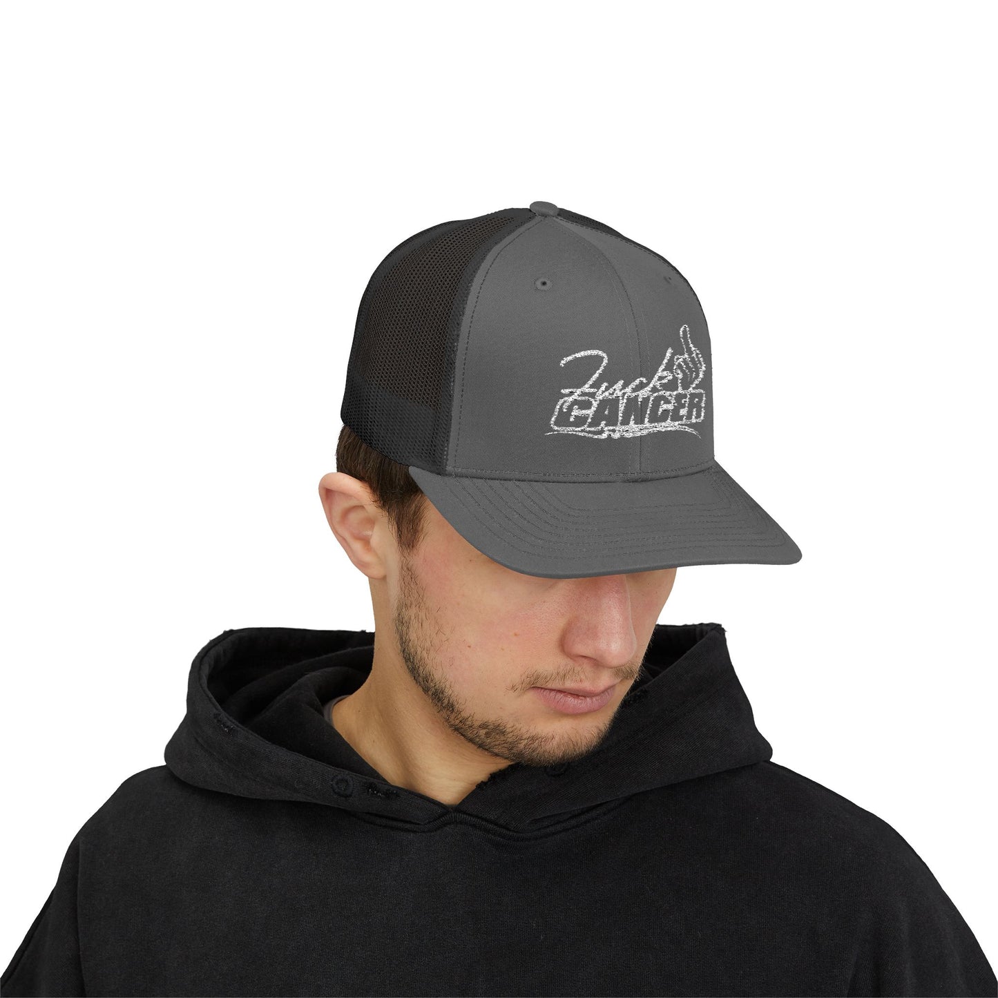 Fuck Cancer Snapback Trucker Cap