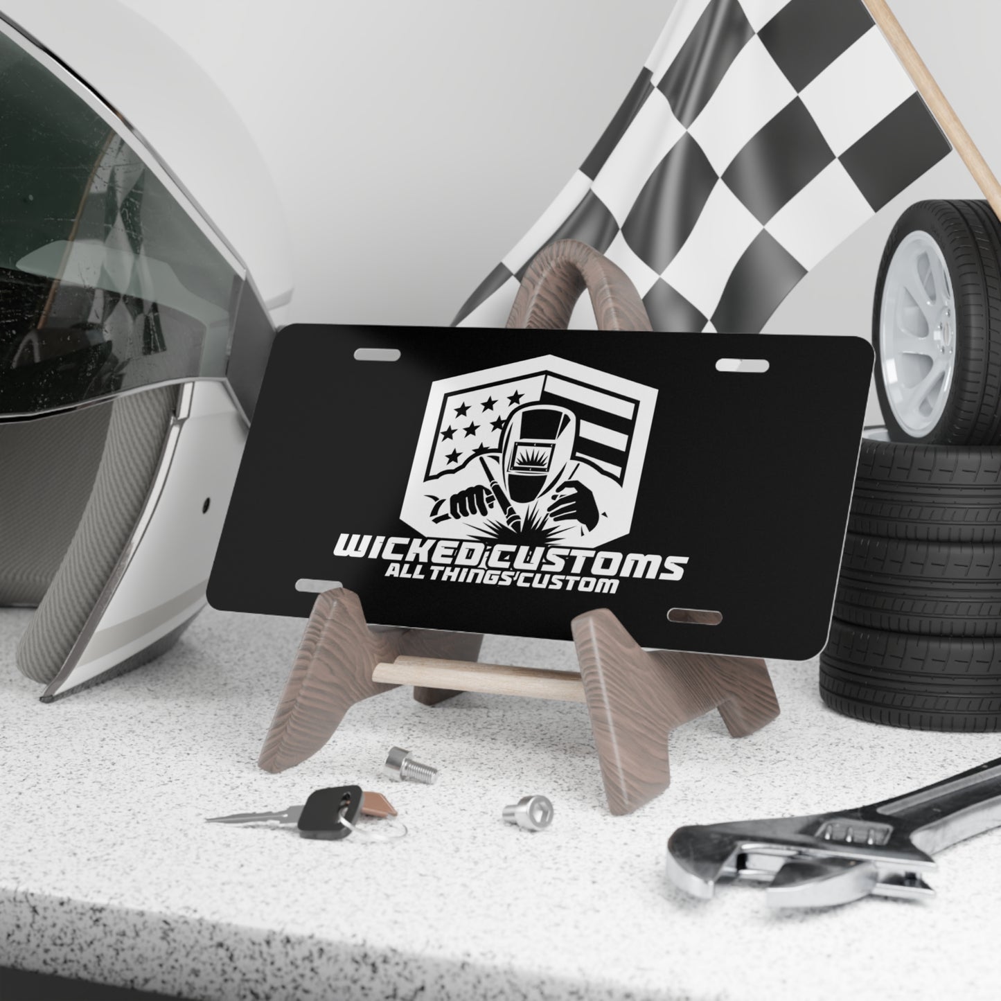 Wicked Customs All Things Custom Vanity Plate