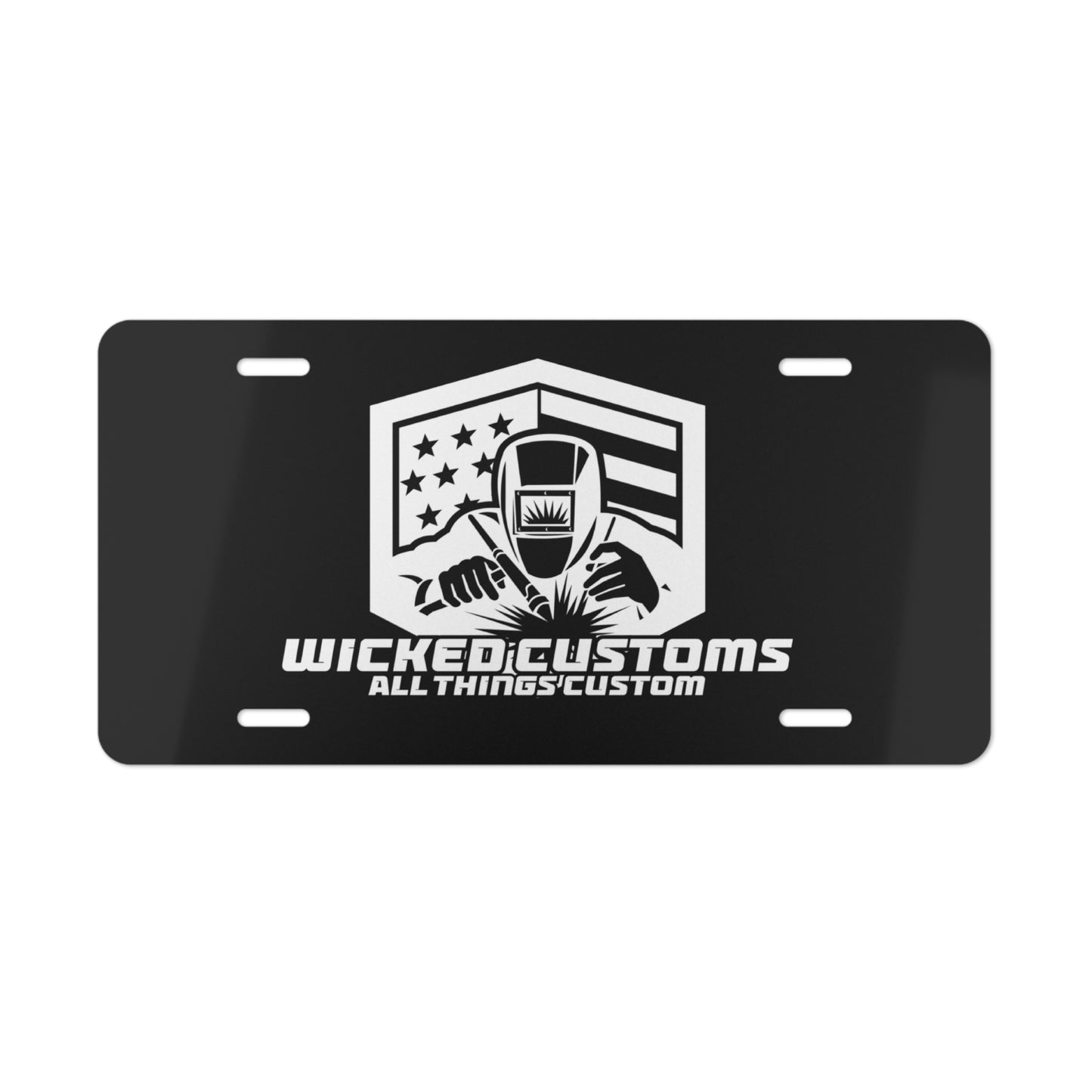 Wicked Customs All Things Custom Vanity Plate