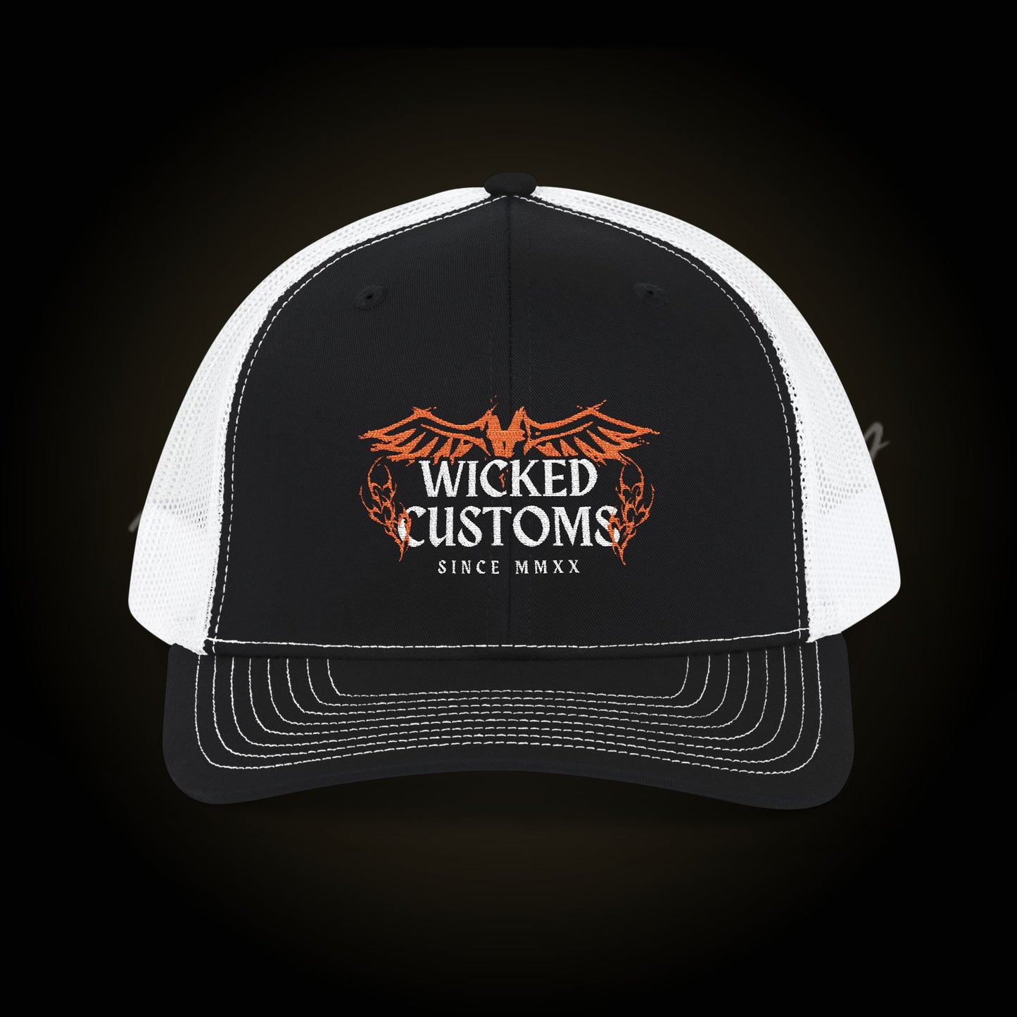Richardson 112 Wicked Customs Wings Snapback Trucker Cap