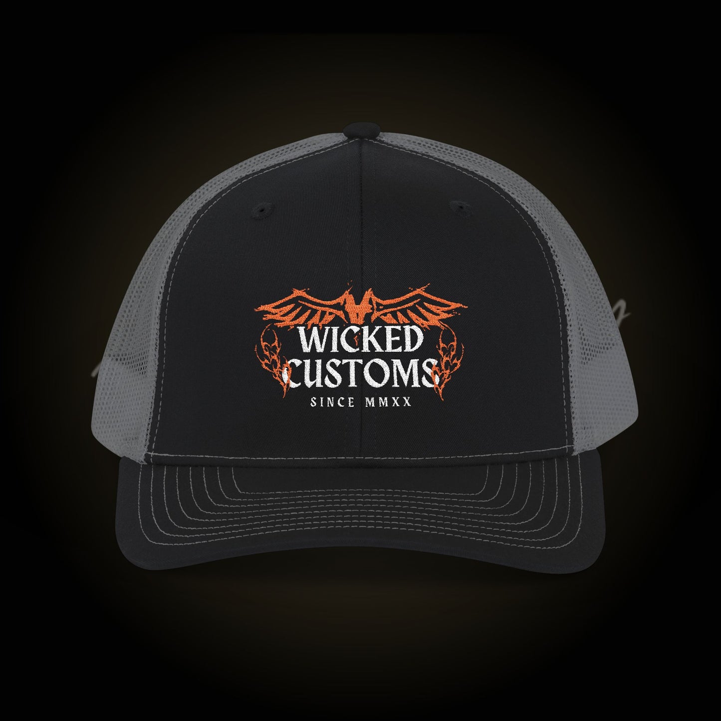 Richardson 112 Wicked Customs Wings Snapback Trucker Cap