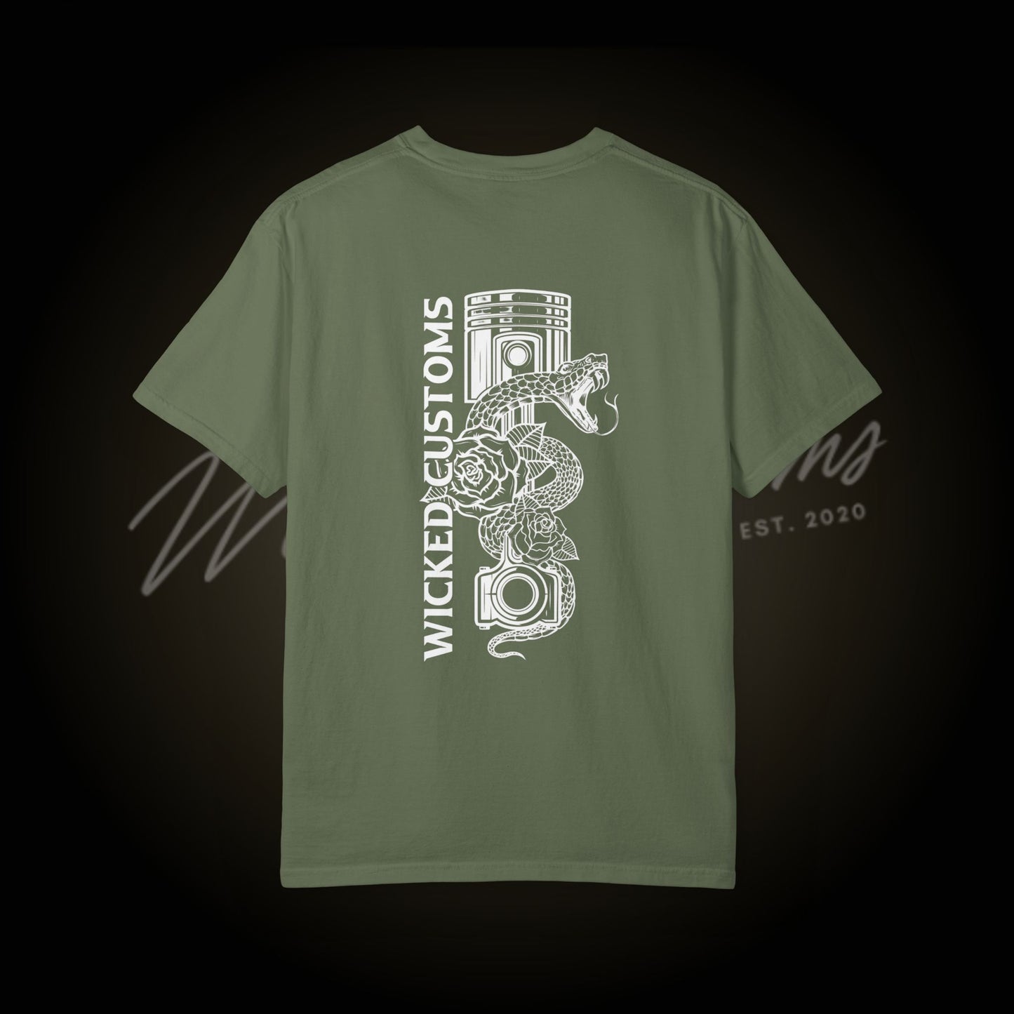 Wicked Customs Snake T-shirt