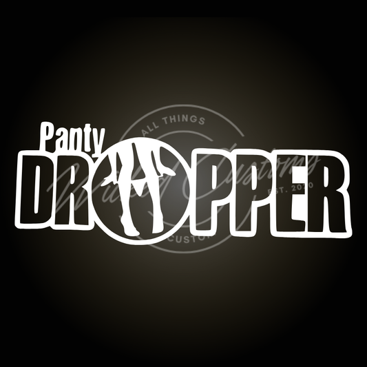 panty dropper decal