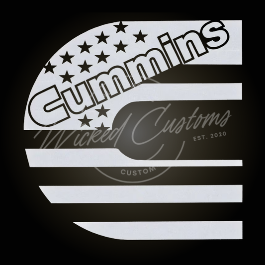 Cummins C decal