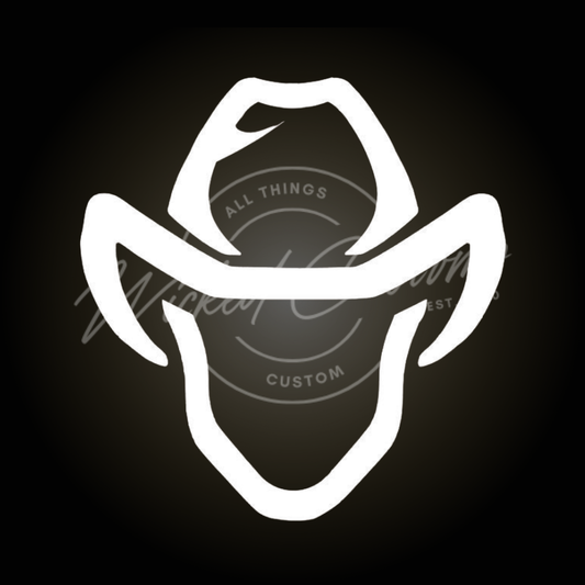cowboy decal