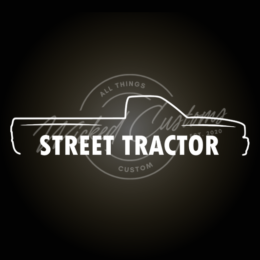 2nd gen street tractor decal